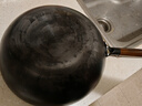 荣事达铁锅章丘老式传统炒菜锅炒锅已开锅无涂层家用不粘锅燃气灶适用 不粘不锈【粘锅包退】平底带盖 32cm 免开锅 实拍图
