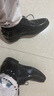 海澜之家HLA皮鞋男士商务休闲秋冬正装德比鞋子男H164/H172 增高款41 实拍图