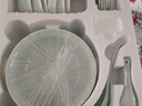 景德镇（jdz）陶瓷餐具整套中式影青碗盘套装家用餐具乔迁之喜高档新婚礼物流影 实拍图