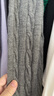 优衣库女装可机洗纽花针织连帽套头衫/25秋冬新款478871 06 铅灰色 M /160/84 实拍图
