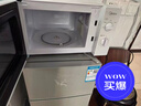 美的（Midea）快捷微波炉 家用小型 360°转盘加热 旋钮操控 易洁内胆（M1-L213B） 实拍图