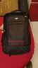 袋鼠双肩包男士背包大容量行李旅游包学生书包女初中商务笔记本电脑包 黑色红标【75升加大精英版】 实拍图