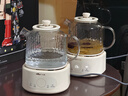 小熊（Bear）全玻璃壶体养生壶恒温壶 办公室多功能煮茶壶花茶壶 0金属养生杯 24h预约24h保温 1L YSH-P10Q7 实拍图