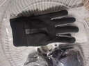 【京东物流】手套男士冬季加绒骑行电动车防滑触屏开车保暖手套女 【掌心防滑 可触屏】男士黑色 均码 1双 掌围女17-21男18-23cm 实拍图