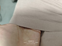 京东京造【发热 抑菌 舒暖】加绒女式保暖内衣秋衣秋裤男女 舒暖340g粉紫S 实拍图