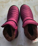 回力（Warrior）棉鞋女鞋冬季加绒加厚中老年保暖妈妈鞋棉靴雪地靴子女官方红色36 实拍图