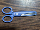 晨光(M&G)文具热门商品127mm学生剪刀 开学必备学习用品儿童安全型省力手工剪子 1把 清新蓝ASS913G7-A 实拍图