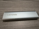 联想（Lenovo）1TB 移动硬盘固态(PSSD) ZX1 Type-c USB3.1双接口 读速560MB/s 手机直连 电脑 灰色 实拍图