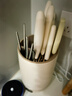 双立人（ZWILLING）刀具套装全套厨房刀具白色6件套菜刀砍骨刀水果刀多用刀厨具组合切菜切肉刀 实拍图
