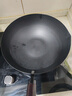 传世家徽（Muceski）炒锅铁锅无涂层炒菜锅精铁极铁平底不粘锅燃气电磁炉通用已开锅 30无盖-0涂层铁锅（免开锅） 30cm 实拍图