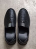 【100%全牛皮】真皮软底懒人鞋一脚蹬百搭休闲皮鞋男新款驾车透气 D360黑色真皮精品版 41 实拍图