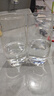 Ocean进口玻璃杯水杯早餐牛奶杯家用茶杯370ml杯架托盘套装 实拍图
