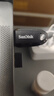 闪迪（SanDisk）64GB USB3.2 U盘 CZ550黑色 读速100MB/s 安全加密 数据恢复 学习办公电脑车载 高速大容量优盘 实拍图