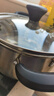 爱仕达（ASD）汤锅 304不锈钢小蒸锅 蒸煮一体汤锅 22CM燃气电磁炉通用奶锅B1-Z 实拍图