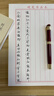 永生美工弯尖钢笔成人练字书法笔男士女士艺术签名学生硬笔书法用笔文艺青年专属定制练字美工弯尖笔免费刻字 中国红精美礼盒 0.7小美工弯尖练字速写 实拍图