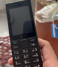 诺基亚（NOKIA）108 4G AI版移动联通电信广电全网通 2.4英寸双卡双待 直板按键学生老人老年人功能机备用手机黑色 实拍图