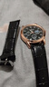正品男士手表高档休闲石英表简约气质男表皮带高颜值罗马时尚腕表 军团款 实拍图
