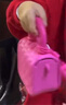 迪士尼（Disney）儿童挎包草莓熊粉红色公主3-6女童手提单肩零钱出游逛街生日礼物 实拍图