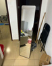 全品屋全身镜穿衣镜落地镜挂门服装店试衣壁挂镜一体简约北欧风150 实拍图