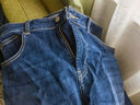 京东京造超弹运动牛仔裤男休闲裤子男舒适不紧绷秋季新款 中蓝色 34 实拍图