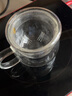 富光花茶杯 男女士茶水分离杯子 双层办公泡茶玻璃杯带把高硼硅水杯 实拍图