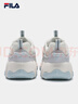 斐乐（FILA）官方猫爪6代女鞋复古运动鞋2025夏季新款舒适厚底鞋休闲鞋 雪白/太空银-SS 36 实拍图