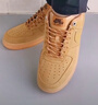 耐克NIKE男空军一号AF1 AIR FORCE 1运动鞋CJ9179-200小麦色43 实拍图