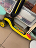 babycare儿童滑板车小孩1-6岁宝宝可折叠升降调高踏板单脚滑滑车可坐可滑 【莫迪克二合一】洛克黄 实拍图