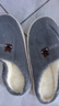 小熊小兔踩屎感棉拖鞋女士厚底防滑冬季外穿居家情侣保暖学生男 小熊小兔棉拖-灰色 42-43 适合41-42 实拍图
