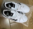 adidas COURTBEAT休闲舒适低帮篮球风板鞋男女阿迪达斯官方轻运动   白色/黑色   41 实拍图