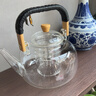 忆壶茶煮茶壶玻璃茶具蒸煮双内胆大容量耐热提梁壶家用泡茶壶茶具 实拍图