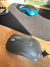 罗技（Logitech）M185鼠标 无线鼠标 办公鼠标 对称鼠标 黑色灰边 带无线2.4G接收器 实拍图