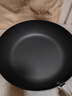 炊大皇平底锅0涂层家用煎饼牛排锅锤纹小铁锅极铁煎锅28cm 实拍图