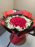 幽客玉品鲜花速递红玫瑰花束表白送女友老婆生日礼物全国同城配送 33朵红玫瑰花束—女王款 实拍图