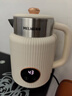 美菱（MeiLing）烧水壶热水壶电热水壶电水壶无缝内胆1500W快速加热高清数显屏多段调温保温恒温养生水壶MH-DW1781 实拍图