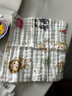 南极人口水巾纯棉婴儿高密6层纱布宝宝洗脸方巾儿童手帕手绢毛巾3条装 实拍图