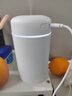 Hulker 【10W+销量加湿器】加湿器 卧室迷你家用办公室桌面车载低噪上加水小型usb空气加湿器 【白色】420ml大容量/低噪加湿/定时断电 实拍图