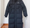 鸭鸭（YAYA）冰壳2025年新款300+充绒东北极寒羽绒服男女冬季加厚长款过膝外套 青光黑色 男女同款【抗寒-40°C】 3XL (190) 男女同款【195-215斤】 实拍图
