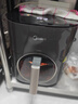 美的（Midea）空气炸锅 全自动免翻面家用大容量炸篮可视窗口蒸汽嫩烤不用翻面空气炸烤一体机炸锅自制小米锅巴 【推荐】双旋操作+可视窗 5.3L KZE538J5 实拍图