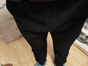 匹克针织运动裤男冬季跑步加绒梭织长裤休闲裤运动服男直筒裤束脚裤子 【秋冬加绒束脚裤4007】黑色 L (175) 实拍图