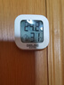 德力西电气（DELIXI ELECTRIC）电子温度计室内车载办公家用浴室婴儿房数显高精度壁挂式温湿度计 实拍图