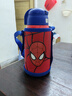 迪士尼（DISNEY）儿童保温杯带吸管316不锈钢男喝水杯子小学生宝宝专用双盖壶600ml 实拍图