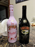 百利（Baileys）甜酒 力娇酒奶酒 组合装 原味700ml+草莓味700ml  实拍图