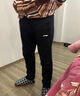 李宁运动裤男子秋冬季休闲裤拉链加绒保暖卫裤束脚运动长裤AKLUA73 实拍图