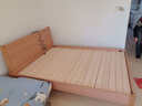 林氏家居床双人床原木风北欧风主卧室家用大床双人床1.5x2米UB1A 实拍图