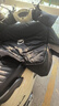 雅迪电动车护脖挡风被电瓶车挡风被冬季加厚电瓶车挡风防雨三合一护肩护脖—黑色 实拍图