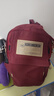 袋鼠书包女双肩包男初高中大学生背包大容量耐磨15.6吋笔记本电脑包 红色【带猩猩挂件】 实拍图