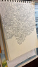 得力（deli）A4/40张牛皮纸款专业美术素描本本彩铅绘画本涂鸦本中性笔可用女孩儿童 实拍图