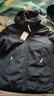 诺诗兰25秋冬新款户外男士三防石墨烯升温保暖外套3M新雪丽防潮保暖棉服 纯黑色 3XL (190) 实拍图