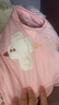 童泰（TONGTAI）婴儿马甲秋冬季纯棉夹棉儿童衣服男童女童外出上衣坎肩马夹 粉色 66 实拍图